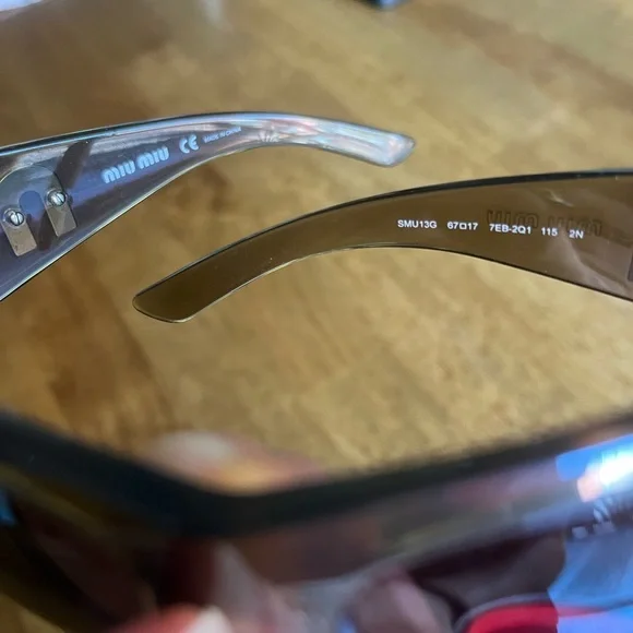 Accessories | Gently Used Miu Miu Sunglasses | Poshmark display picture 1